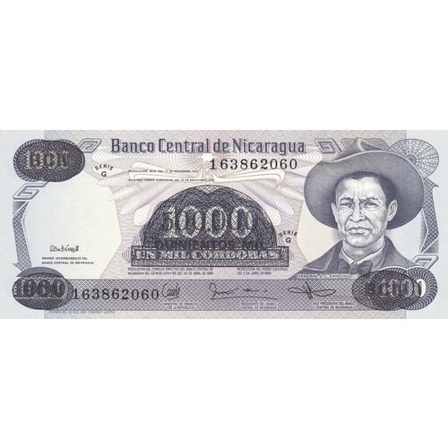 Никарагуа 500000 кордоб 1987 г.