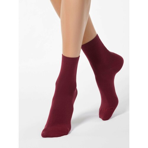 фото Женские носки conte, размер 36, бордовый