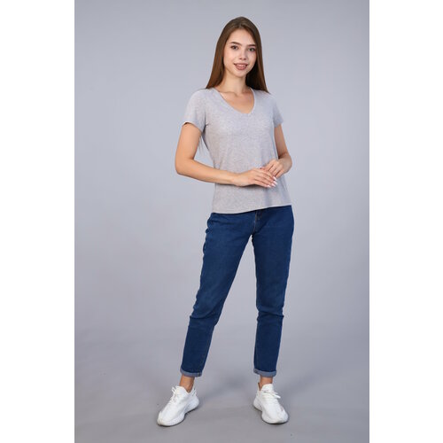 фото Футболка ivcapriz, размер 44, серый