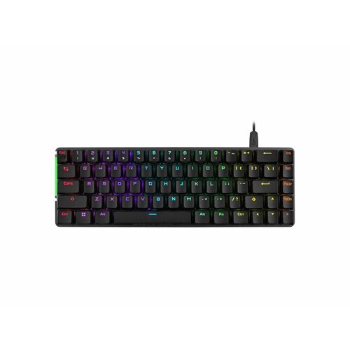 Клавиатура проводная механическая ASUS ROG Falchion Ace (ROG NX Red), USB-C, RGB, Черный, 90MP0346-BKRA00