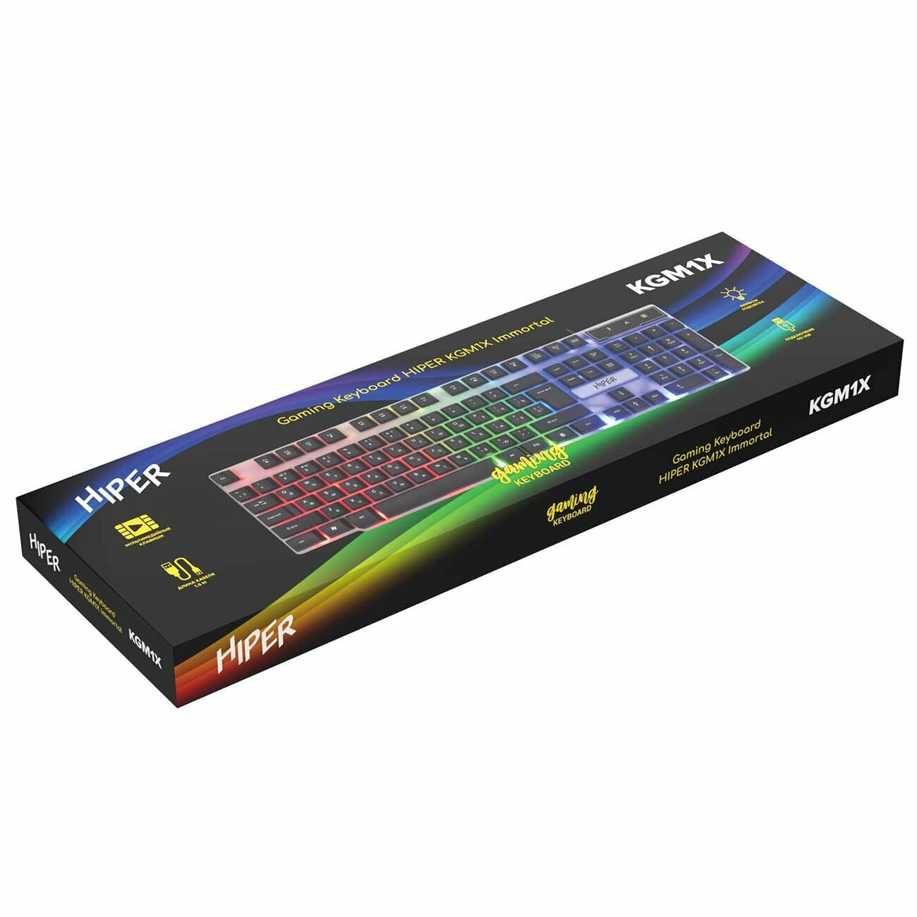 Игровая клавиатура HIPER KGM1X — фото 5