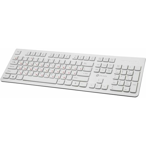 Клавиатура OKLICK 505M белый 74200₽