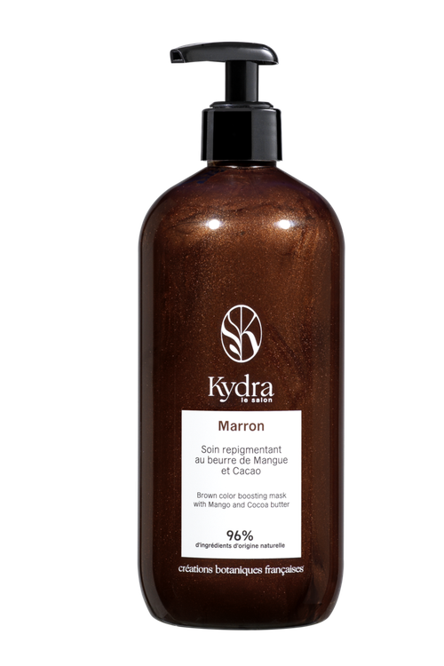 Kydra Le Salon BROWN Color boosting mask Оттеночная маска с маслом Манго (Коричневый шоколад), 500 мл