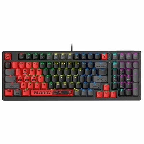 Клавиатура A4tech Bloody S98 Sports Red USB Black 629000₽