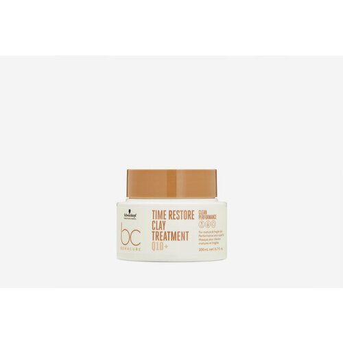 Маска-глина для зрелых волос Time Restore Clay Treatment маска для волос schwarzkopf professional bonacure clean performance time restore clay treatment q10 маска глина для зрелых и длинных волос 500 мл