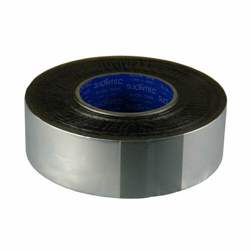 Лента Slion 9830 односторонняя, 50х0.6мм, 20м, бутилкаучук/лавсан/алюминий
