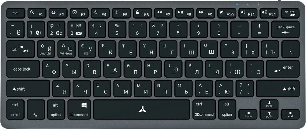Клавиатура Accesstyle Dark Grey (K204-ORBBA)