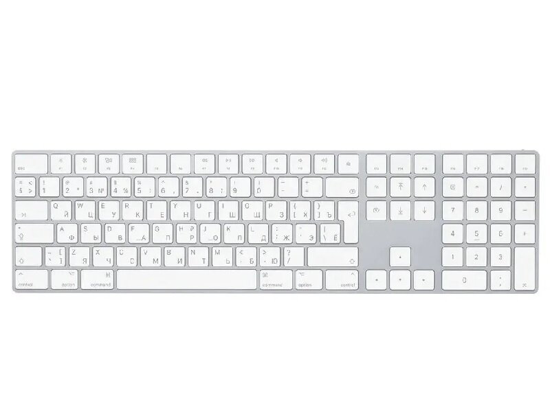 Клавиатура Apple Magic Keyboard with Numeric Keypad White