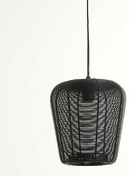 Светильник подвесной d23х25 см Vinger круглый черный лофт гостиная Bergenson Bjorn BB0000357