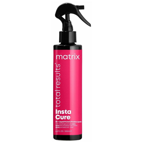 Несмываемый спрей-уход инстакюр 200 мл matrix спрей против ломкости и пористости волос instacure spray