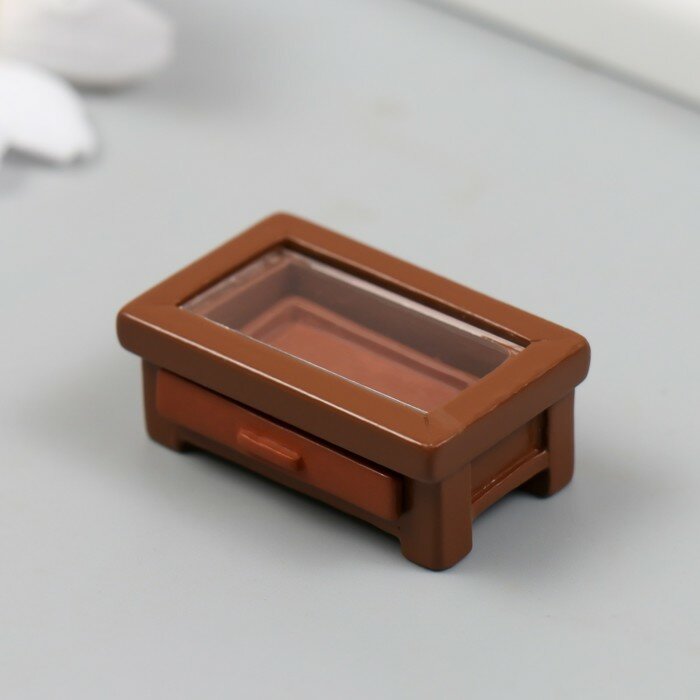 фото Декор для творчества полистоун "Журнальный столик"