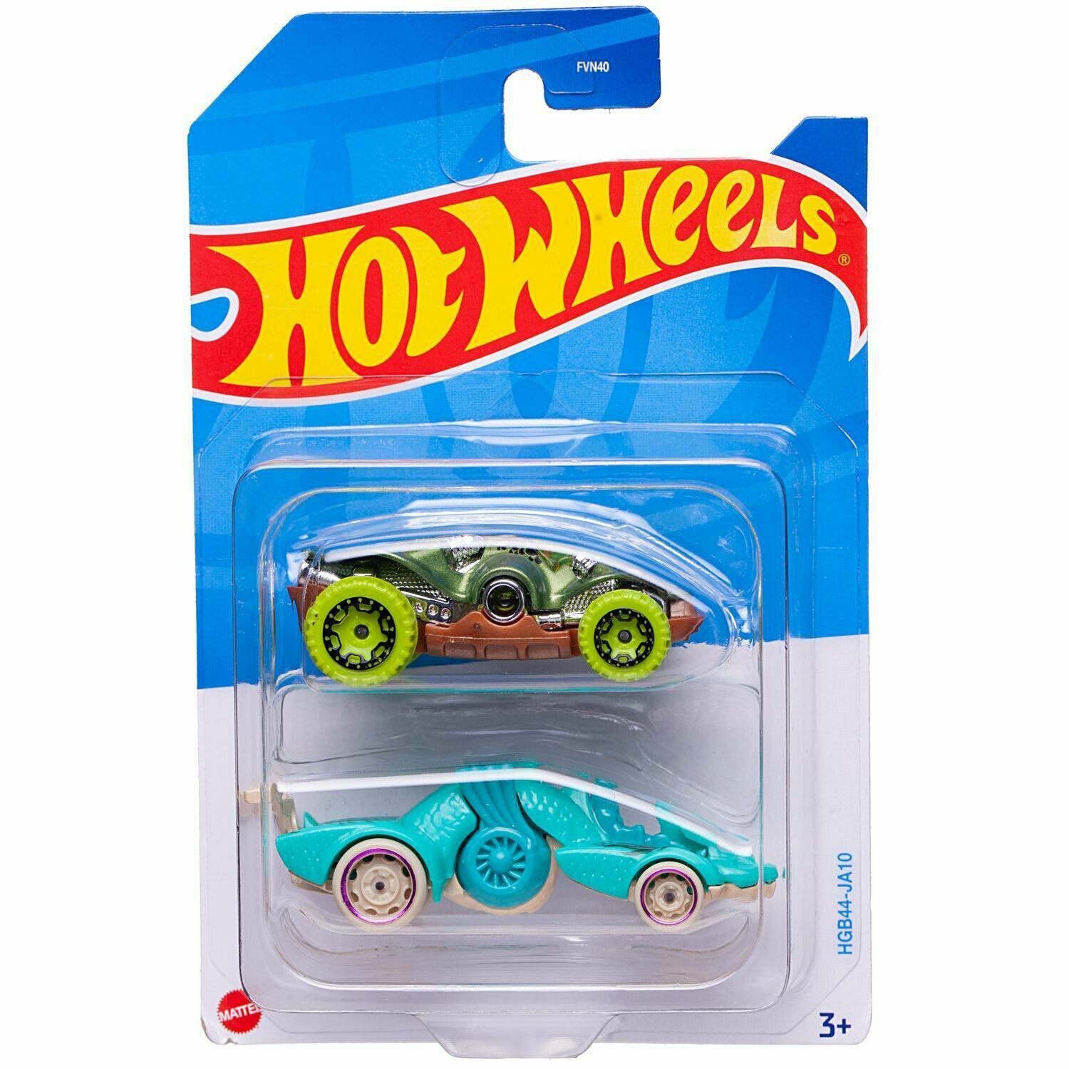 Набор машинок Mattel Hot Wheels упаковка из 2-х штук №21 FVN40/21