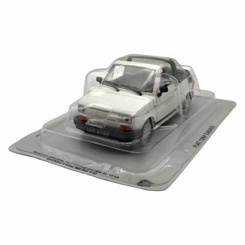 Модель автомобиля FIAT-126P CABRIO (Кабриолет) 2009-2014 гг, IST MODELS, Китай busch modellspielwaren fiat 500 fiat 1 87