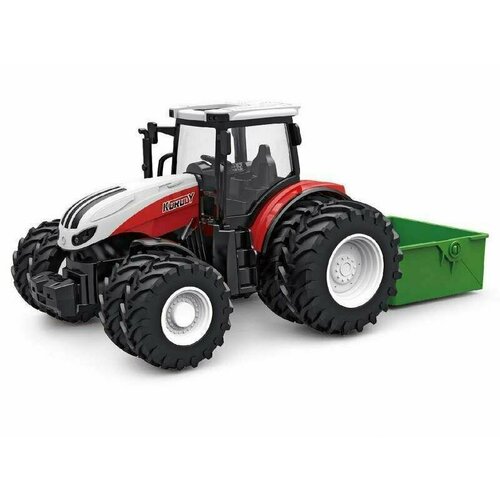 Р/У фермерский трактор Korody с самосвальным кузовом, двойные колеса 1/24 2.4G 6CH RTR KR6640B