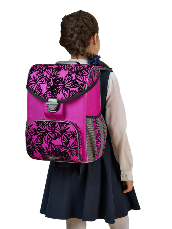 Ученический ранец ErichKrause ErgoLine 15L Velvet Butterflies - фото №7
