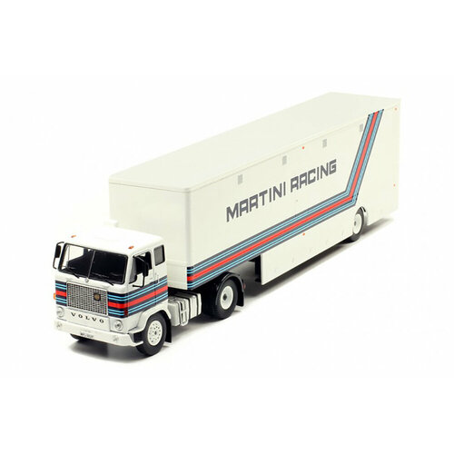 Volvo F88 race transporter martini racing team 1976 | volvo F88 c полуприцепом масштабная модель volvo 145 express