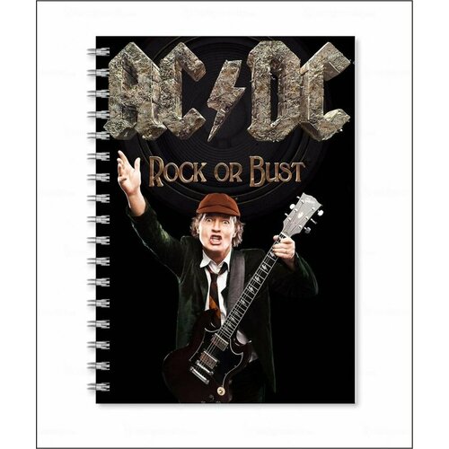 тетрадь ac dc эй си ди си 10 Тетрадь AC/DC, Эй-си/ди-си №6, А5