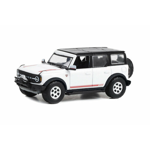 Ford bronco bronco 66 first edition (lot #3001) 2021 oxford white/black roof