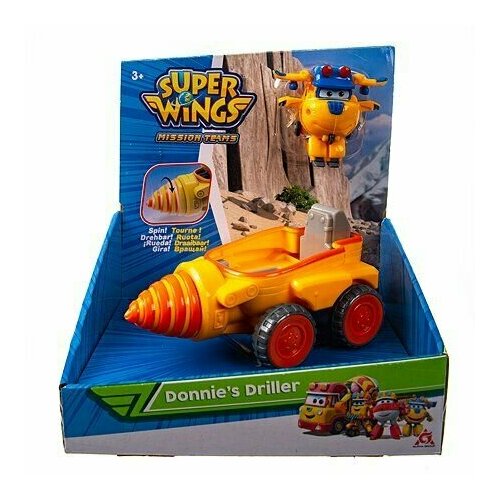 Машина Super Wings Боровик Донни с фигуркой EU730843