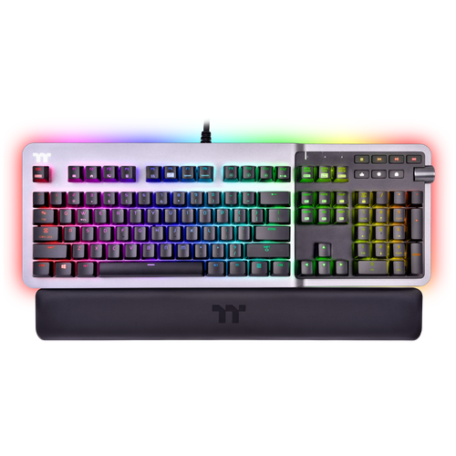 Клавиатура Tt eSPORTS Argent K5 RGB Cherry MX Silver (GKB-KB5-SSSRRU-01)