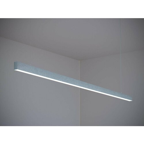 Модный свет Линейный подвесной светильник MODALINE P57 2м 44Вт 6500K серый