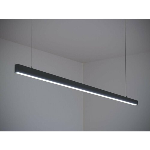 Модный свет Линейный подвесной светильник MODALINE P57 3м 66Вт 4000K чёрный