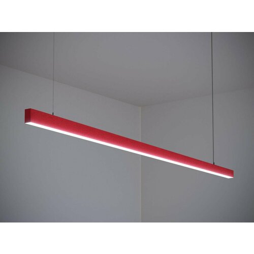 Модный свет Линейный подвесной светильник MODALINE P57 3м 66Вт 3000K бордовый