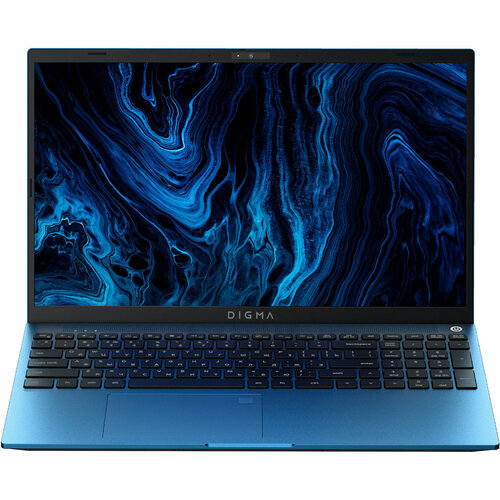 DIGMA Ноутбук Digma Pro Sprint M Core i7 1165G7 16Gb SSD512Gb Intel Iris Xe graphics 156 IPS FHD 1920x1080 Windows 11 Professional blue WiFi BT Cam 4500mAh DN15P7-ADXW03 DN15P7-ADXW03 6164000₽