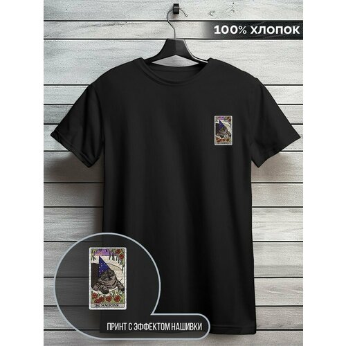 фото Футболка hypnotica, размер 3xl, черный