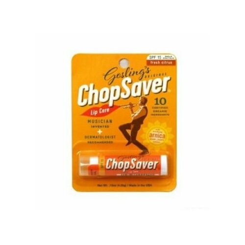 Гигиеническая помада для губ с УФ защитой CHOPSAVER CHPS with SPF15 Lip Balm