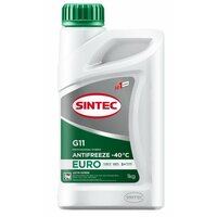 Антифриз SINTEC EURO G11 (-40) зеленый 1 кг