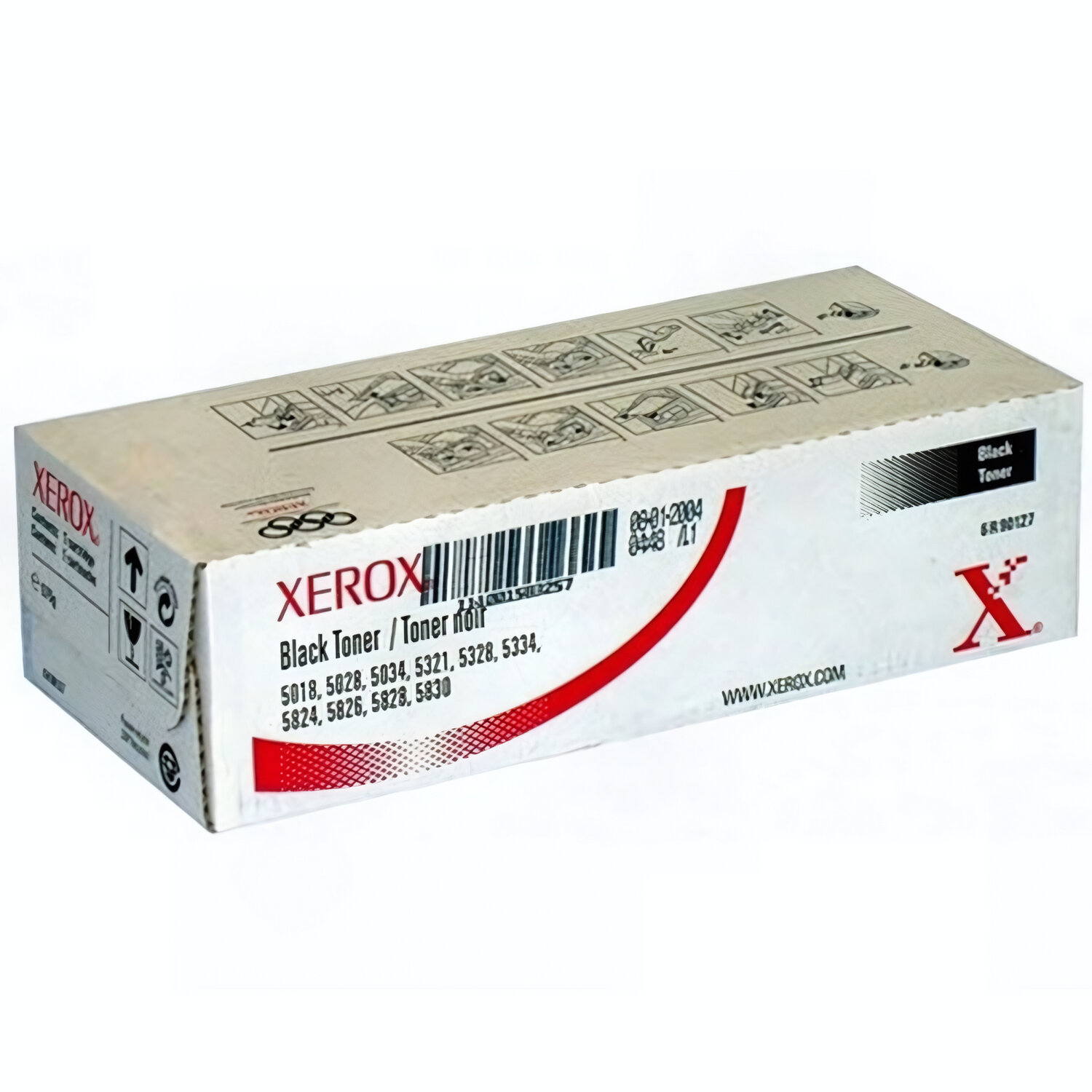 006R90127/6R90127 Тонер-картридж Xerox 5328/5334/5824/5826/5828/5830, туба 575 граммов