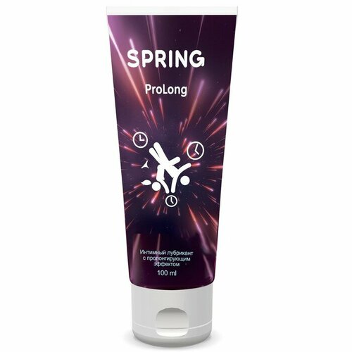 Интимный лубрикант SPRING™ ProLong 100 мл (продлевающий), с пролонгирующим эффектом