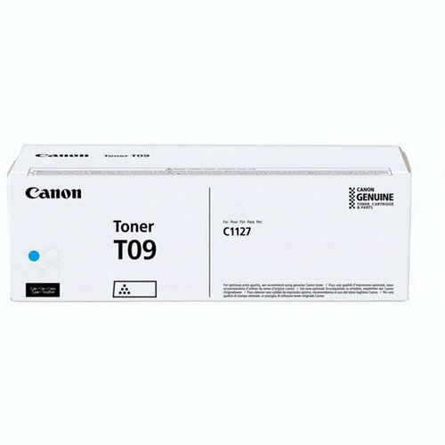 3019C006 Тонер Canon T09 C, голубой