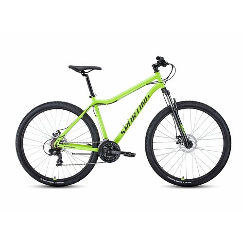 Горный велосипед Forward Sporting 29 2.0 D, год 2022, цвет Зеленый-Черный, ростовка 17
