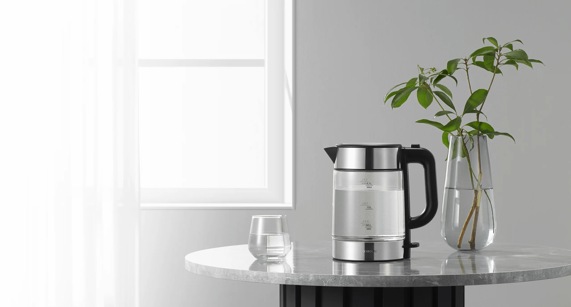 Чайник Xiaomi Electric Glass Kettle RU BHR7490RU