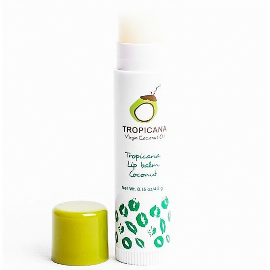 [TROPICANA] Бальзам для губ кокосовый аромат Lip balm Coconut, 4,5 гр