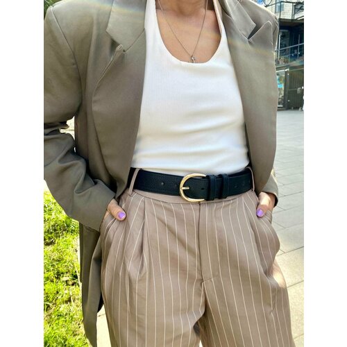 фото Ремень a.valentino, размер 105, черный