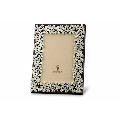 Фоторамка LObjet Гирлянда 10х15 см платиновое покрытие кристаллы Сваровски пк 54610₽