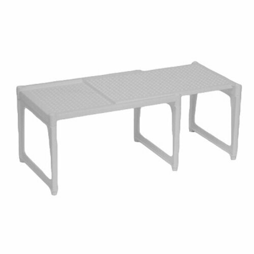 Подставка «Лофт» раздвижная 310х195х170 мм, цвет серый