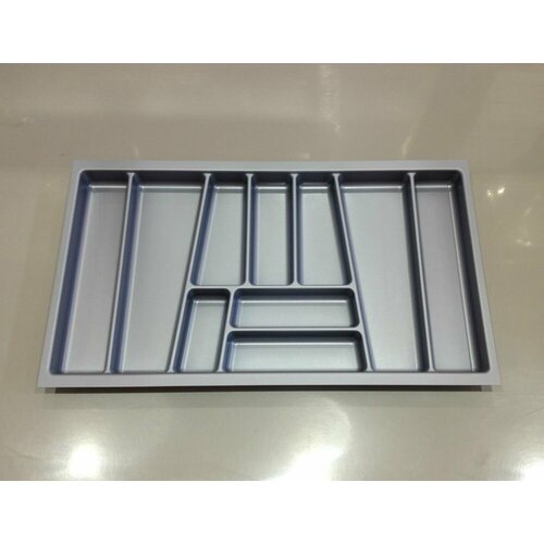 Лоток для столовых приборов Trend II, в ящик 900/500, серый матовый