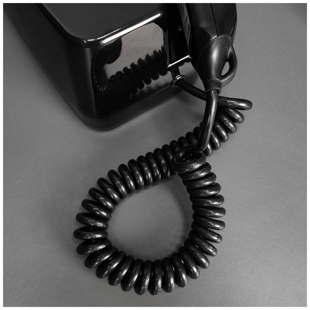 Настенный фен для волос Meyvel с держтелем черный MF4-1300 (Black) - фотография № 17