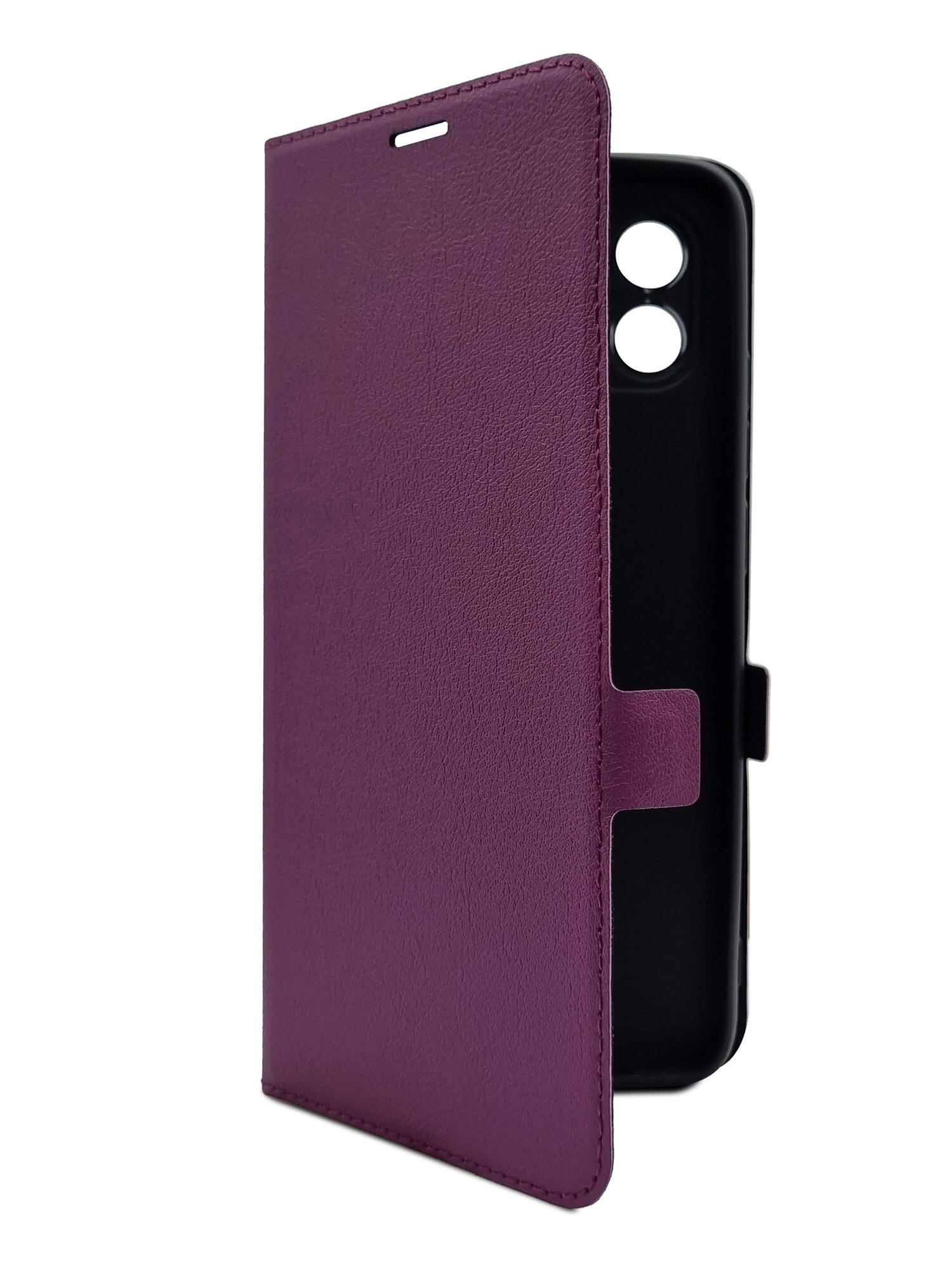 Чехол на Xiaomi Redmi A1+/A2+/POCO C51 (Ксиоми редми А1+/А2+/Поко С51) фиолетовый книжка эко-кожа подставка отделение для карт магнит Book case, Miuko