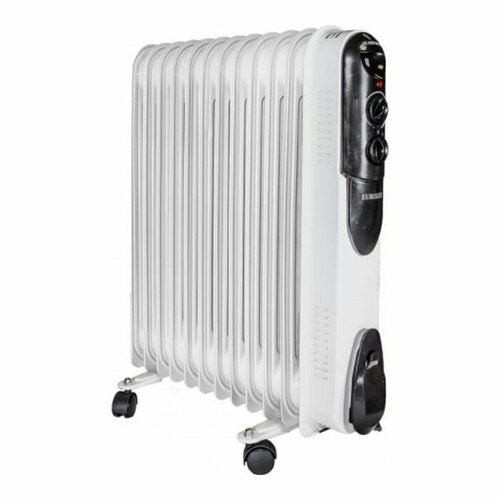 Обогреватель Eurolux ОМПТ-EU-12Н масляный напольный 2500 Вт 11 секций 30 м2 белый 784100₽