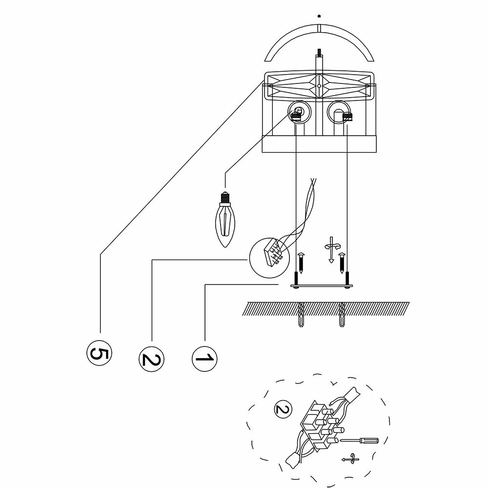 Настенный светильник Indigo Finezza 12023/2W Nickel V000302 - фото №3