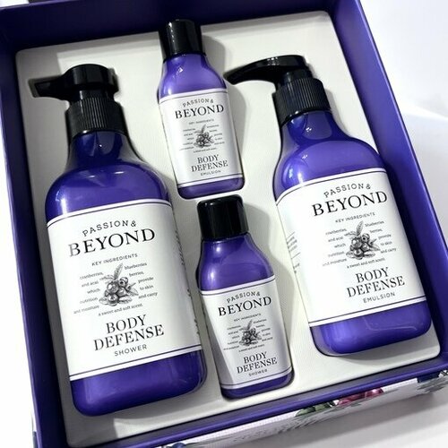 Beyond Набор для ухода за телом (гель для душа и лосьон для тела) Passion Body Defense