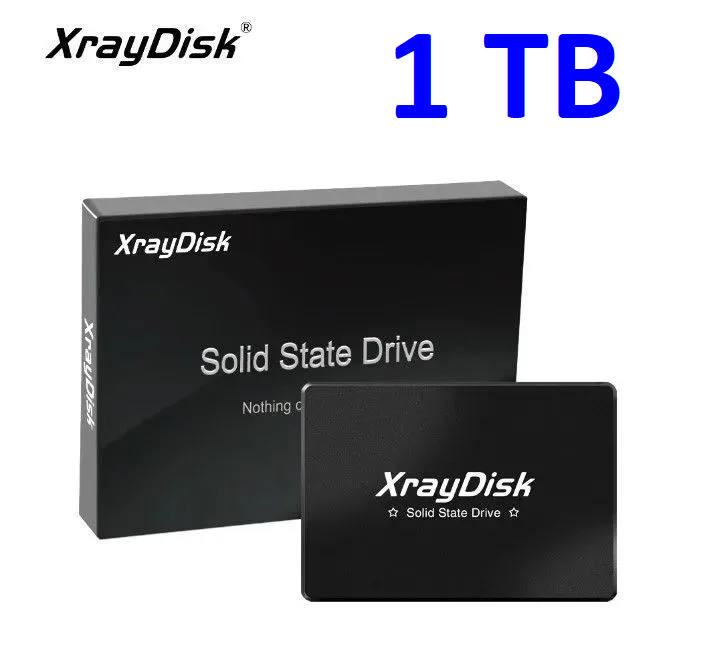 Внутренний накопитель, SSD диск Xraydisk 1 ТБ, SATA-3, жесткий диск 1TB