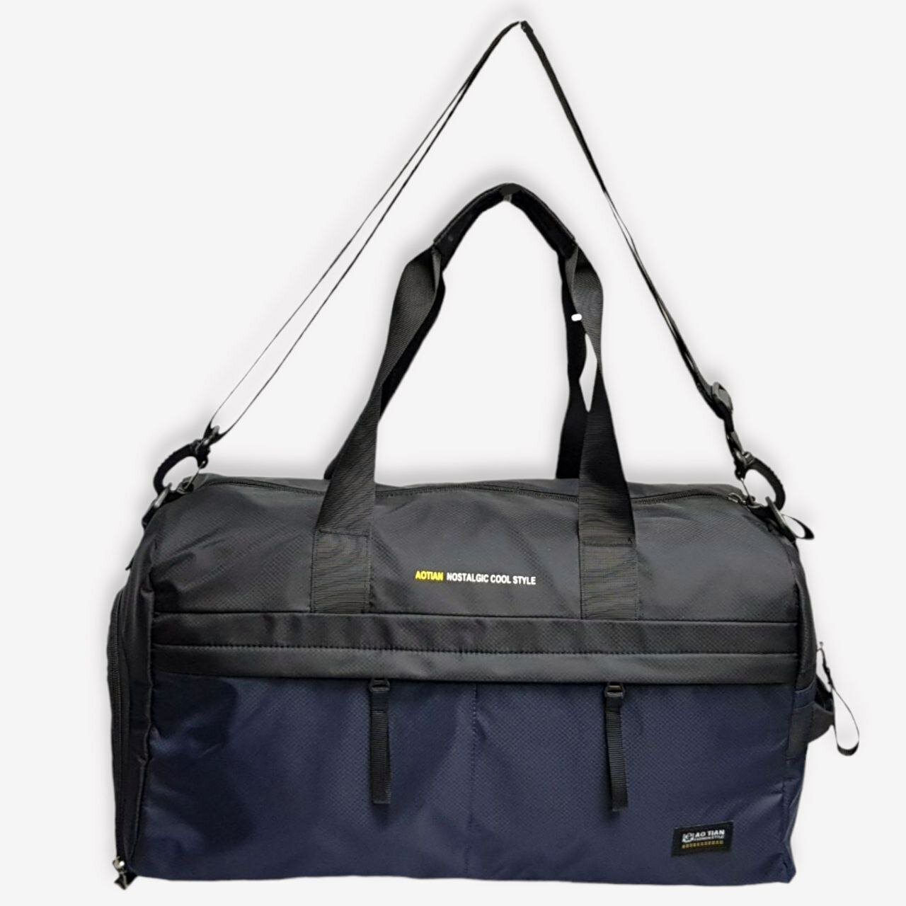 Спортивная сумка; дорожная сумка; ручная кладь; 3062 синяя - фотография № 11