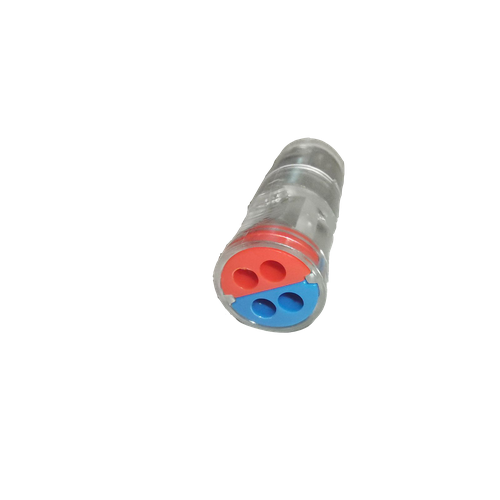 Клемма DEFA стыковая проходная 250V, 24А, 0.5-2.5mm2, 2-4