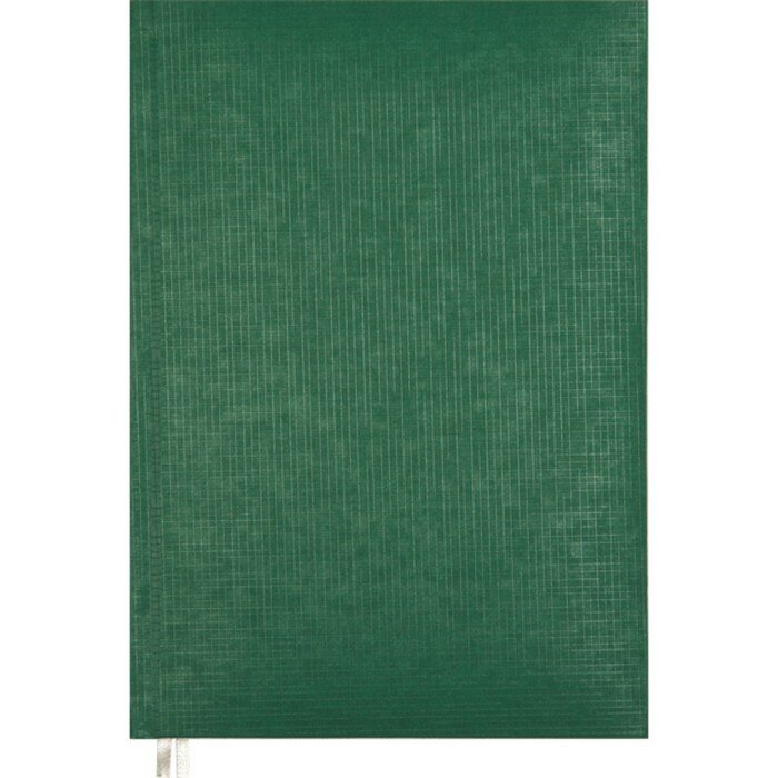 Ежедневник недатированный А5, 160 листов, Attomex.Lancaster, обложка балакрон с поролоном, ляссе, блок 70 г/м2, зелёный